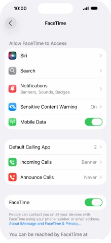 Press the indicator next to Press the indicator next to