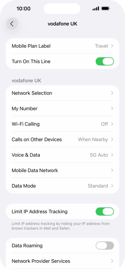 Press the indicator next to Press the indicator next to