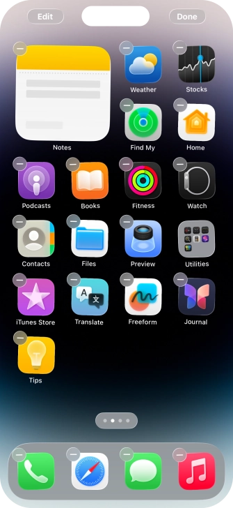 Press Done. Press Done.