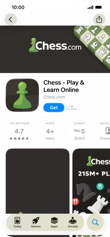Press Get and follow the instructions on the screen to install the app. Press Get and follow the instructions on the screen to install the app.