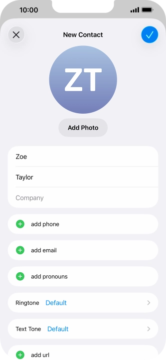 Press add phone. Press add phone.