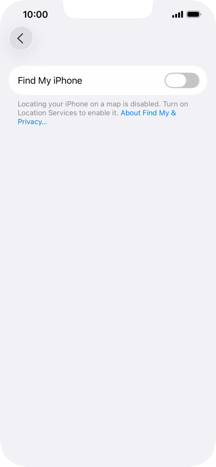 Press the indicator next to Press the indicator next to