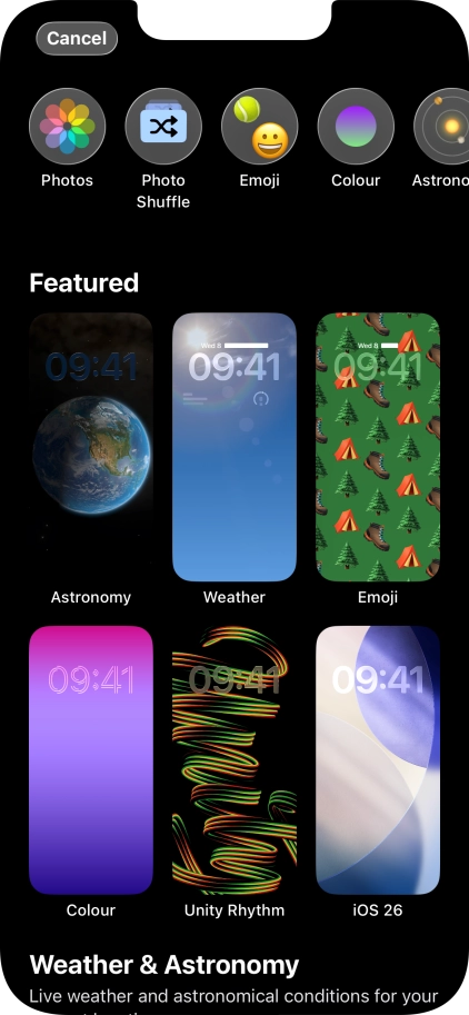 Press the required category and follow the instructions on the screen to select the required background image. Press the required category and follow the instructions on the screen to select the required background image.
