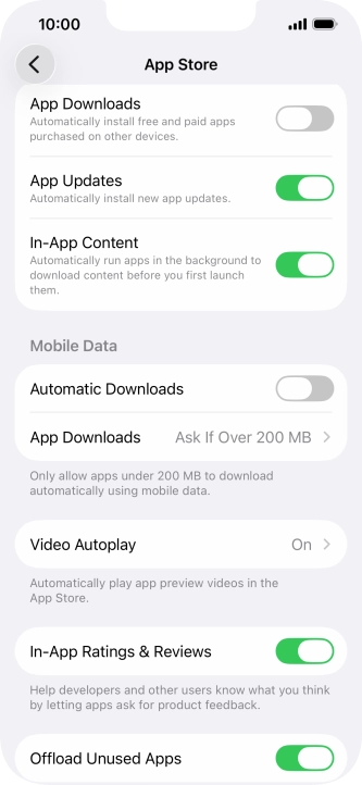 Press the indicator next to Press the indicator next to