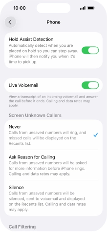 Press Silence to turn on the function. Press Silence to turn on the function.