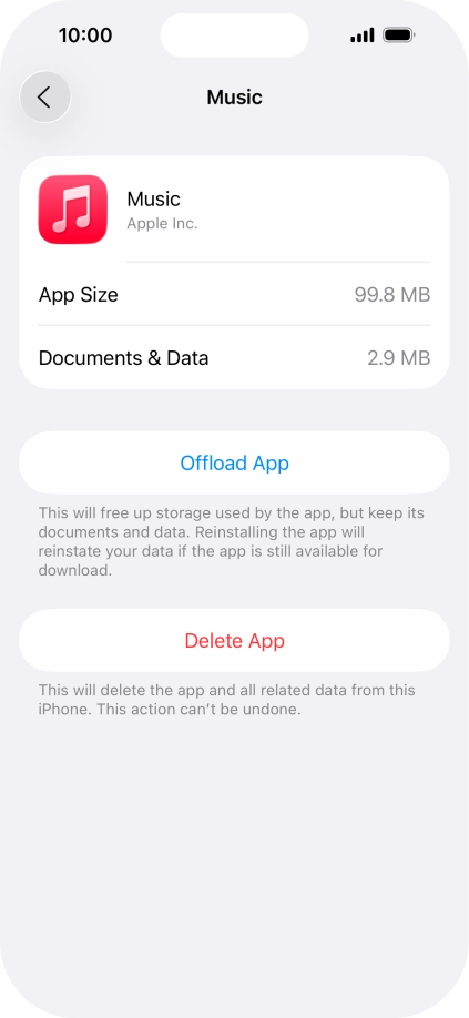 Press Offload App. Press Offload App.