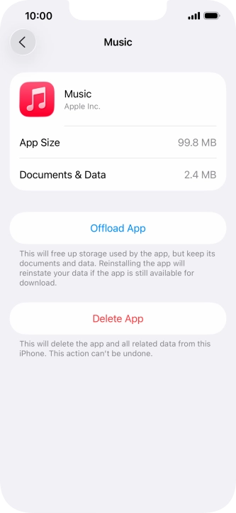 Press Offload App. Press Offload App.