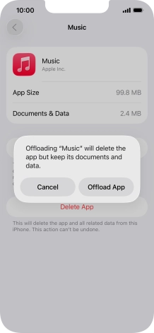Press Offload App. Press Offload App.