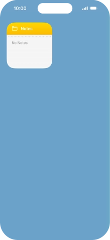 Press and hold the required Widget Stack. Press and hold the required Widget Stack.