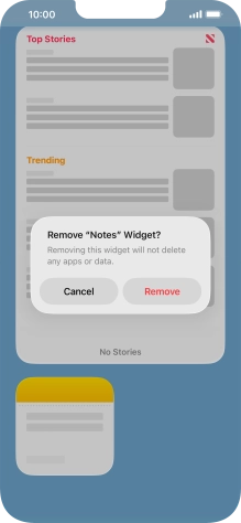 Press Remove. Press Remove.