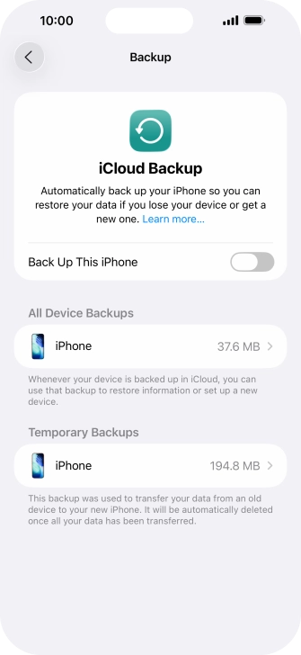 Press the indicator next to Press the indicator next to