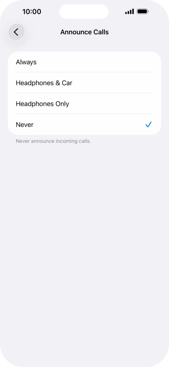 Press Always to turn on the function when silent mode is turned off. Press Always to turn on the function when silent mode is turned off.
