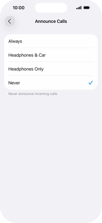 Press Always to turn on the function when silent mode is turned off. Press Always to turn on the function when silent mode is turned off.