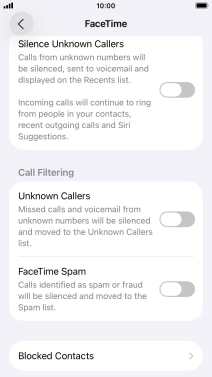 Press the indicator next to Press the indicator next to