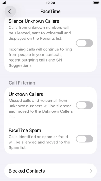 Press the indicator next to Press the indicator next to