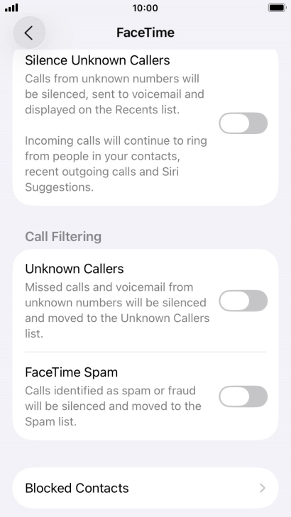 Press the indicator next to Press the indicator next to