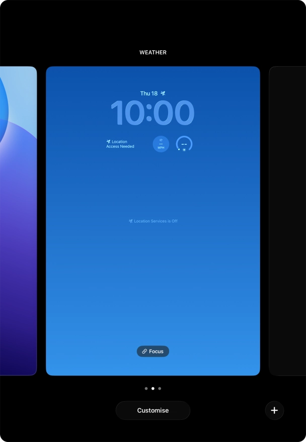 Press Focus. Press Focus.