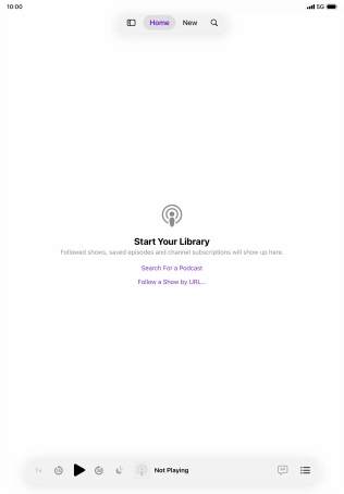 Slide your finger upwards starting from the bottom of the screen to return to the home screen. Slide your finger upwards starting from the bottom of the screen to return to the home screen.