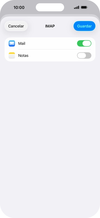Pulsa Guardar. Ahora se ha configurado tu cuenta de correo electrónico. Si deseas seleccionar más ajustes del servidor de correo de entrada o de salida, continúa con los pasos siguientes. Pulsa Guardar. Ahora se ha configurado tu cuenta de correo electrónico. Si deseas seleccionar más ajustes del servidor de correo de entrada o de salida, continúa con los pasos siguientes.