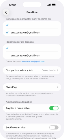 Pulsa el ajuste deseado bajo Pulsa el ajuste deseado bajo