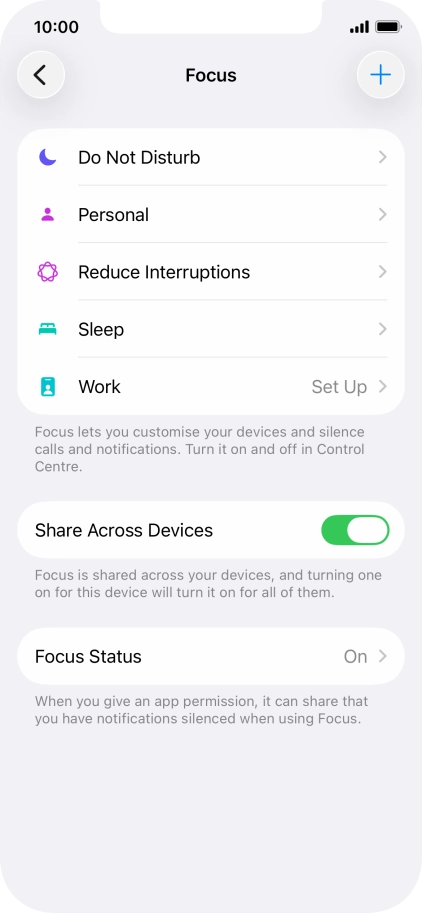 Press Do Not Disturb. Press Do Not Disturb.