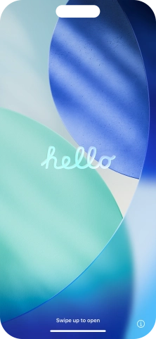 Desliza el dedo hacia arriba desde la parte inferior de la pantalla. Desliza el dedo hacia arriba desde la parte inferior de la pantalla.