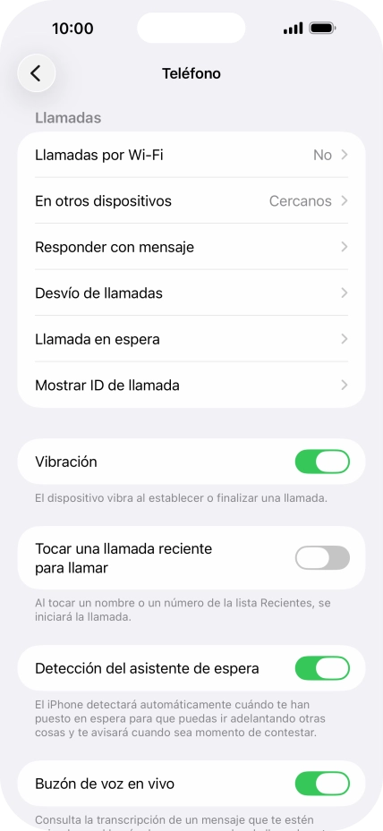 Pulsa Llamada en espera. Pulsa Llamada en espera.