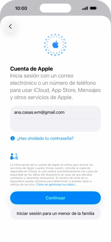 Pulsa Continuar. Pulsa Continuar.