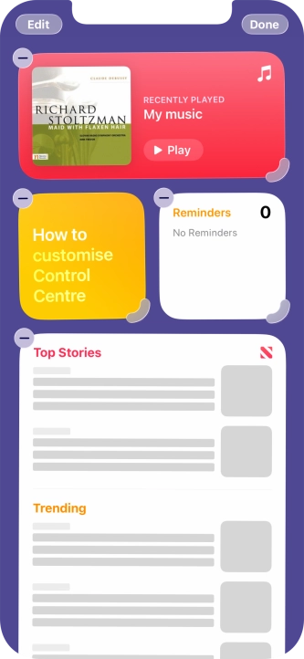 Press Edit. Press Edit.