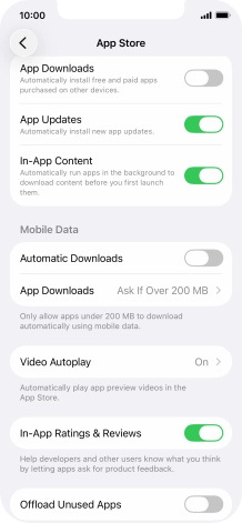 Press the indicator next to Press the indicator next to