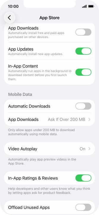Press the indicator next to Press the indicator next to