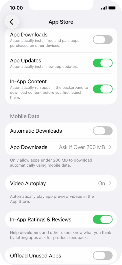Press the indicator next to Press the indicator next to