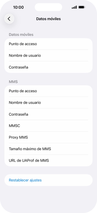 Pulsa Punto de acceso e introduce airtelwap.es. Pulsa Punto de acceso e introduce airtelwap.es.