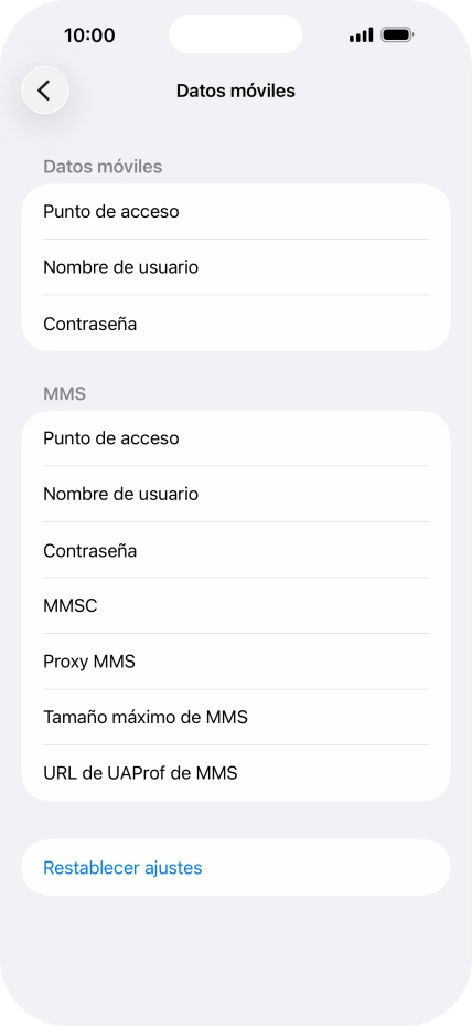 Pulsa Punto de acceso e introduce airtelwap.es. Pulsa Punto de acceso e introduce airtelwap.es.