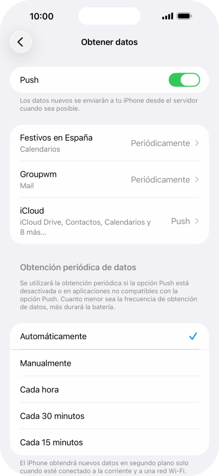 Pulsa el indicador junto a Pulsa el indicador junto a