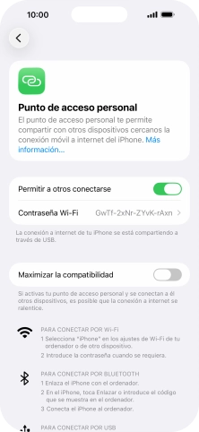 Desliza el dedo hacia arriba desde la parte inferior de la pantalla para terminar y volver a la pantalla de inicio. Desliza el dedo hacia arriba desde la parte inferior de la pantalla para terminar y volver a la pantalla de inicio.