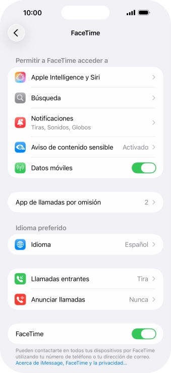 Pulsa el indicador junto a Pulsa el indicador junto a