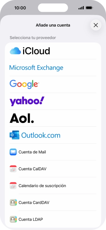 Pulsa Cuenta de Mail. Pulsa Cuenta de Mail.