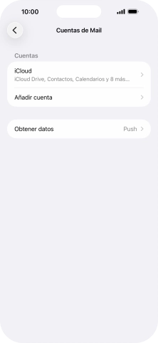 Pulsa Añadir cuenta. Pulsa Añadir cuenta.