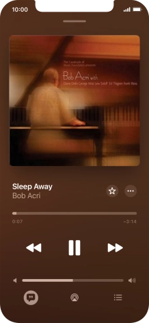 Press arrow right to go to the next audio file. Press arrow right to go to the next audio file.