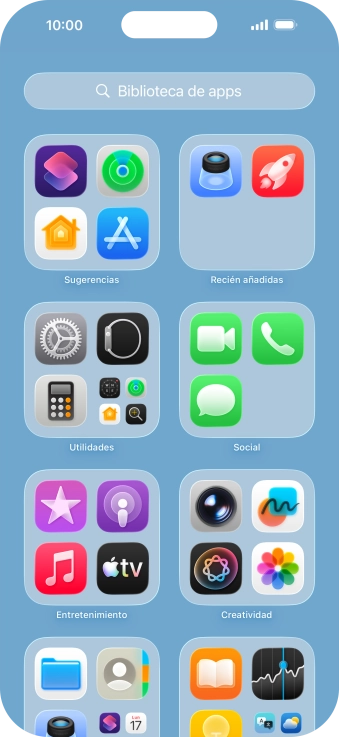 Pulsa la app deseada. Pulsa la app deseada.