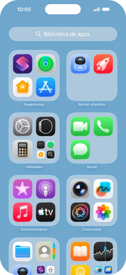 Pulsa la app deseada. Pulsa la app deseada.