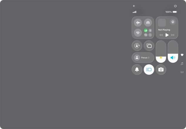 Press anywhere on the screen. Press anywhere on the screen.