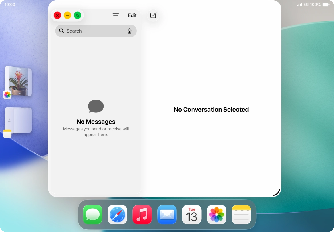 Press the maximise icon. Press the maximise icon.