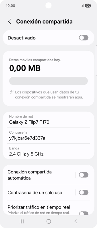 Pulsa Nombre de red. Pulsa Nombre de red.