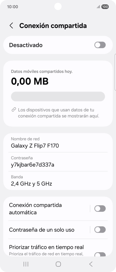 Pulsa Nombre de red. Pulsa Nombre de red.