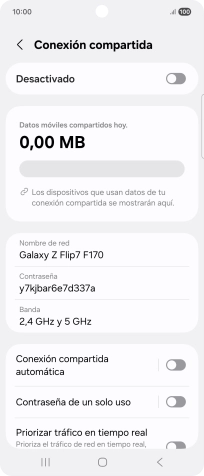 Pulsa Nombre de red. Pulsa Nombre de red.