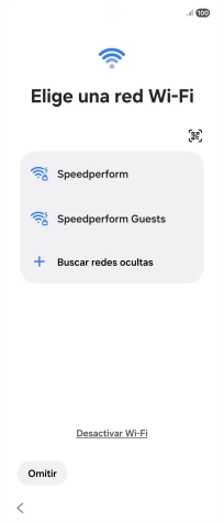 Pulsa la red wifi deseada. Pulsa la red wifi deseada.
