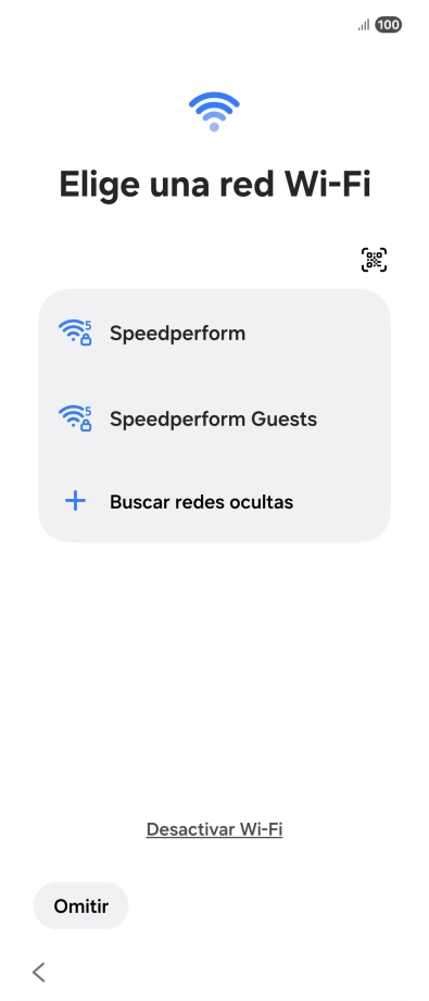 Pulsa la red wifi deseada. Pulsa la red wifi deseada.