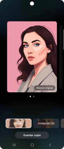 Pulsa Guardar copia si deseas guardar la fotografía o imagen propuesta que se ha generado. Pulsa Guardar copia si deseas guardar la fotografía o imagen propuesta que se ha generado.